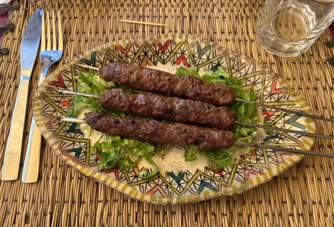 Brochettes de kefta de bœuf